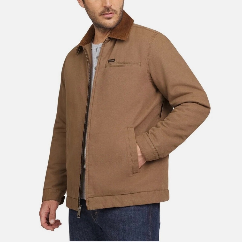 NWT Costco Viral TikTok Wrangler Canvas Work Jacket Medium XL
